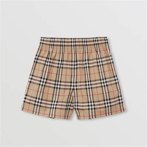 burberry print style shorts|burberry shorts on sale.